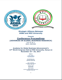 Conference Proceedings (ADVANCES IN GLOBAL BUSINESS RESEARCH)