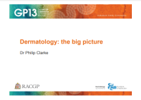 Dermatology: the big picture