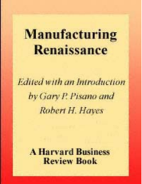 Manufacturing Renaissance