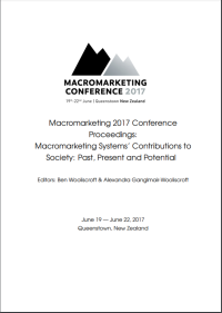 Macromarketing 2017 Conference Proceedings: