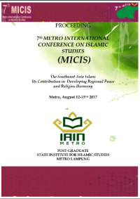 PROCEEDING 7th METRO INTERNATIONAL CONFERENCE ON ISLAMIC STUDIES (MICIS)

7th METRO INTERNATIONAL CONFERENCE ON ISLAMIC STUDIES (MICIS)